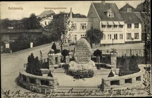 Ak Schleswig an der Schlei, Befreiungsdenkmal