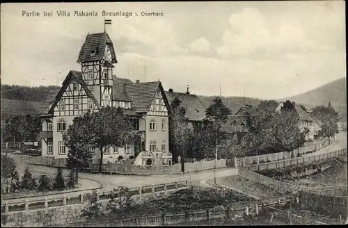 Ak Braunlage im Oberharz, Villa Askania