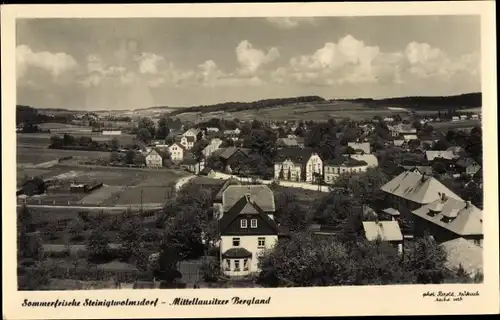 Ak Steinigtwolmsdorf Lausitz, Ortsansicht, Sommerfrische