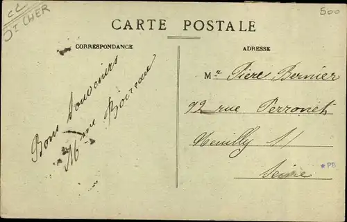 Ak Vierzon Cher, Le Square