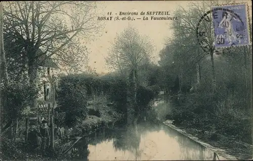 Ak Rosay Yvelines, La Vaucouleurs