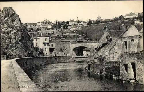 Ak Avallon Yonne, Pont