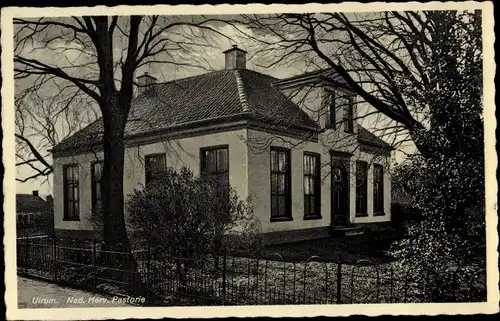 Ak Ulrum Groningen Niederlande, Ned Herv Pastorie