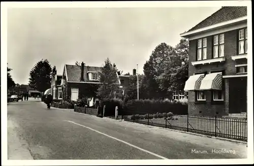 Ak Marum Groningen, Hoofdweg