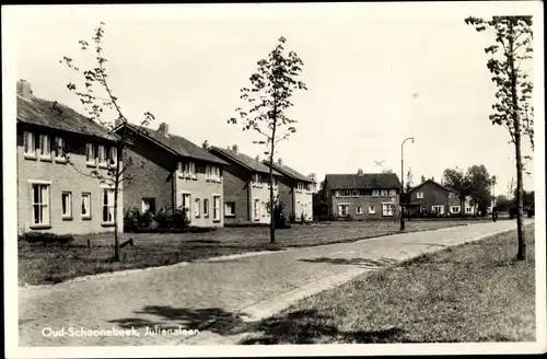 Foto Ak Schoonebeek Drenthe Niederlande, Julianalaan