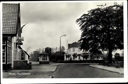 Foto Ak Peize Drenthe Niederlande, Hoofdstraat