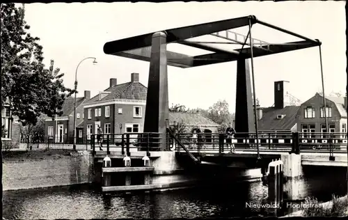 Foto Ak Nieuwolda Groningen Niederlande, Hoofdstraat