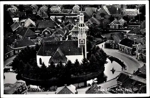 Foto Ak Spijk Groningen Niederlande, Ned Herv Kerk