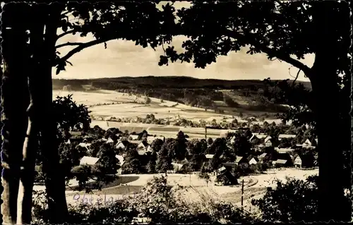 Ak Weifa Steinigtwolmsdorf Lausitz, Durchblick zum Ort, Sommerfrische