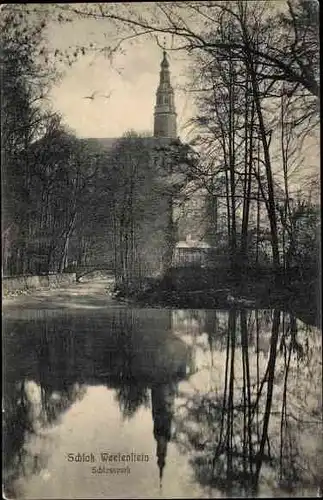 Ak Weesenstein Mügtlitztal in Sachsen, Schlosspark