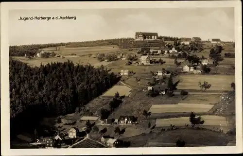 Ak Aschberg Klingenthal im Vogtland Sachsen, Jugend-Herberge