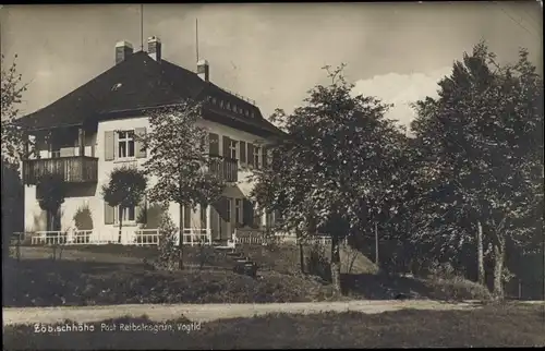 Ak Bad Reiboldsgrün Auerbach Sachsen, Zöbischhöhe