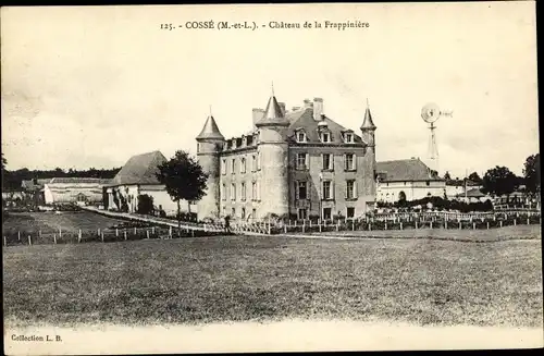 Ak Cossé d'Anjou Maine et Loire, Chateau de la Frappiniere