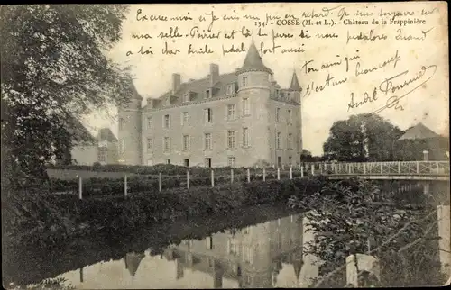 Ak Cossé d'Anjou Maine et Loire, Chateau de la Frappiniere, Le Pont