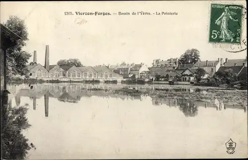 Ak Vierzon Forges Cher, Bassin de l'Yevre, la Pointerie