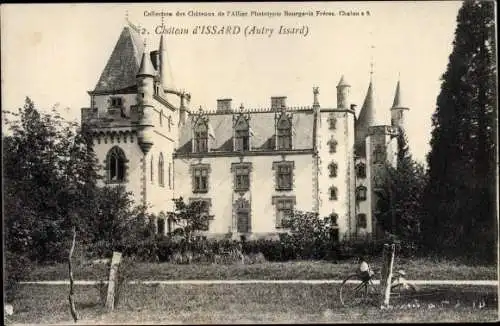 Ak Autry-Issard Allier, Chateau d'Issard