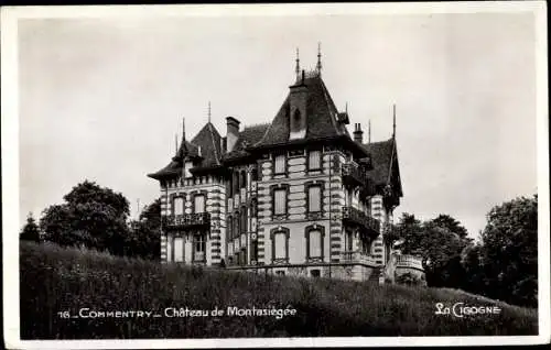 Ak Commentry Allier, Chateau de Montasiegee