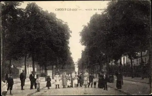 Ak Choisy Le Roi Val de Marne, Avenue de Paris