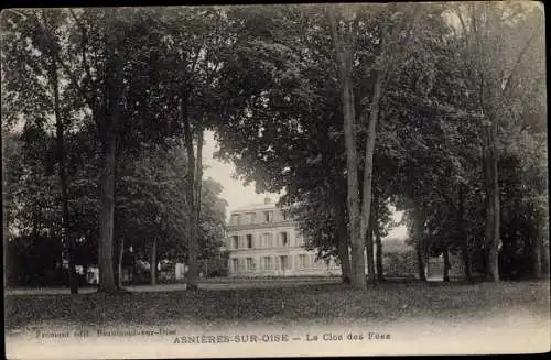 Ak Asnières sur Oise Val d'Oise, Le Clos des Fees