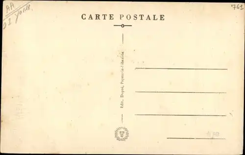 Ak Charny, Yonne, L´Abreuvoir vu du Pont