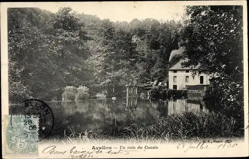 Ak Avallon Yonne, Un coin du Cousin