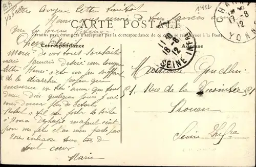 Ak Charny Yonne, Vue générale