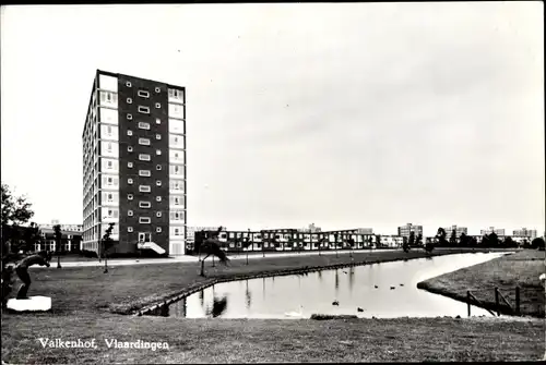 Ak Vlaardingen Südholland, Valkenhof