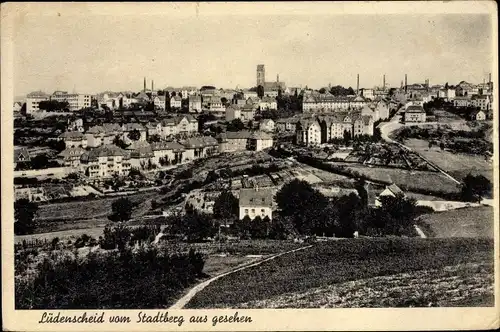 Ak Lüdenscheid im Märkischen Kreis, vom Stadtberg aus gesehen