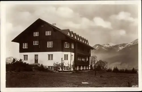 Ak Oberstdorf im Oberallgäu, Stillachheim
