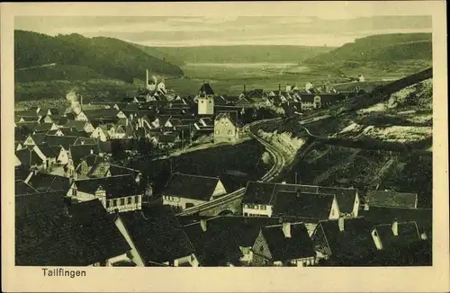 Ak Tailfingen auf der Schwäbischen Alb in Baden Württemberg, Panorama vom Ort