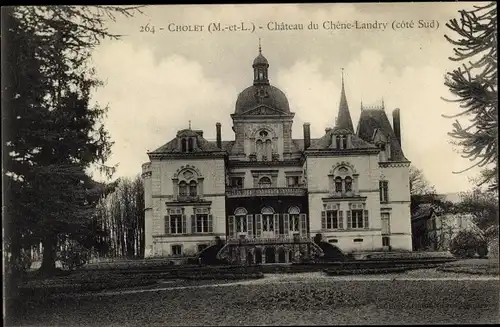 Ak Cholet Maine et Loire, Chateau du Chene Landry cote Sud