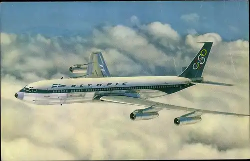 Ak Olympic Airways, Boeing 707-320 Super fan Jet