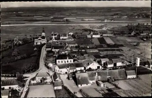 Ak Monétay sur Allier, Vue generale