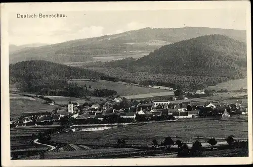 Ak Benešov nad Černou Deutsch Beneschau Südböhmen, Panorama