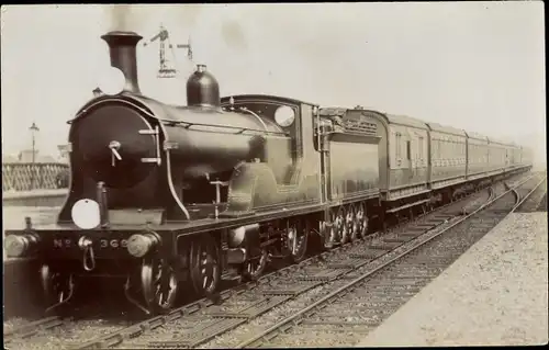 Ak Britische Eisenbahn, Lokomotive Nr. 369