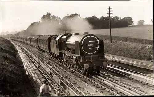 Ak Britische Eisenbahn, Lokomotive Nr. 6160