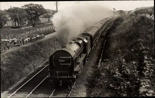 Ak Britische Eisenbahn, Lokomotive Nr. 6164