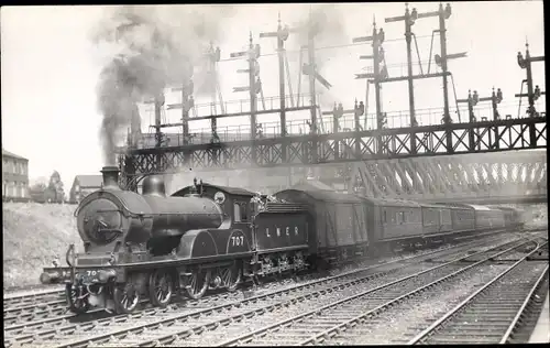 Ak Britische Eisenbahn, Lokomotive Nr. 707
