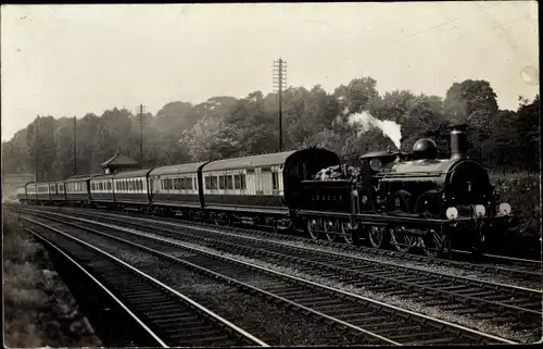 Ak Britische Eisenbahn, Lokomotive Nr. 197