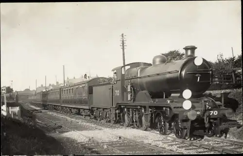 Ak Britische Eisenbahn, Lokomotive Nr. 70