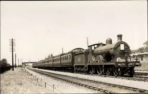 Ak Britische Eisenbahn, Lokomotive Nr. 505