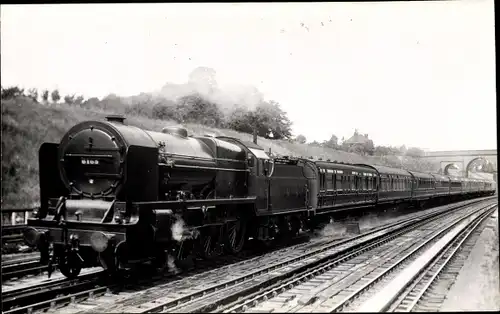 Ak Britische Eisenbahn, Lokomotive Nr. 6165
