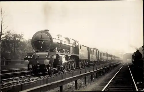 Ak Britische Eisenbahn, Lokomotive Nr. 6112