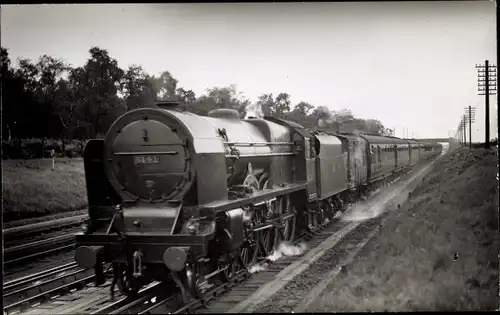 Ak Britische Eisenbahn, Lokomotive Nr. 6143