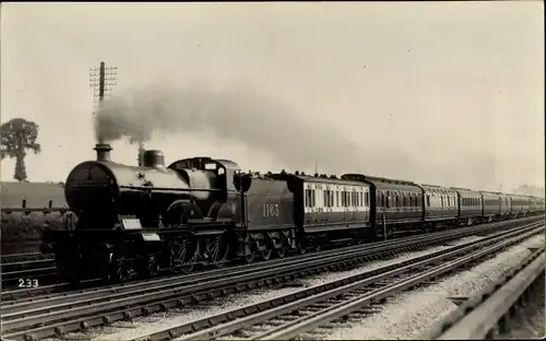 Ak Britische Eisenbahn, Lokomotive Nr. 1163