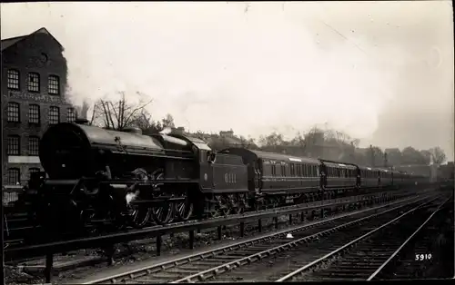 Ak Britische Eisenbahn, Lokomotive Nr. 6111