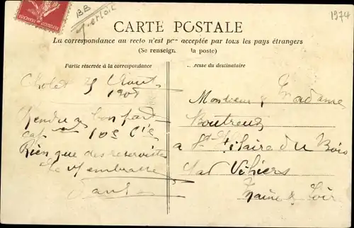 Ak Cholet Maine et Loire, Le Mail, La Promenade