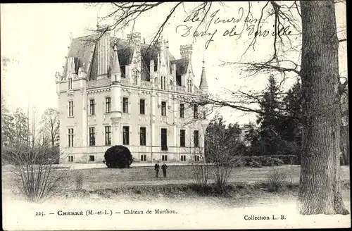 Ak Cherre Maine et Loire, Chateau de Marthou