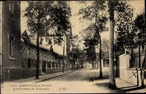 Ak Joinville le Pont Val de Marne, Les Ecoles de Polangis