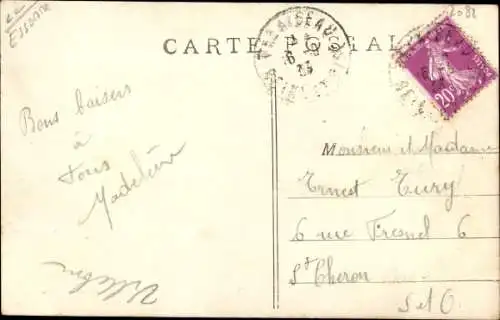 Ak Villeconin Essonne, Vue sur Palaiseau